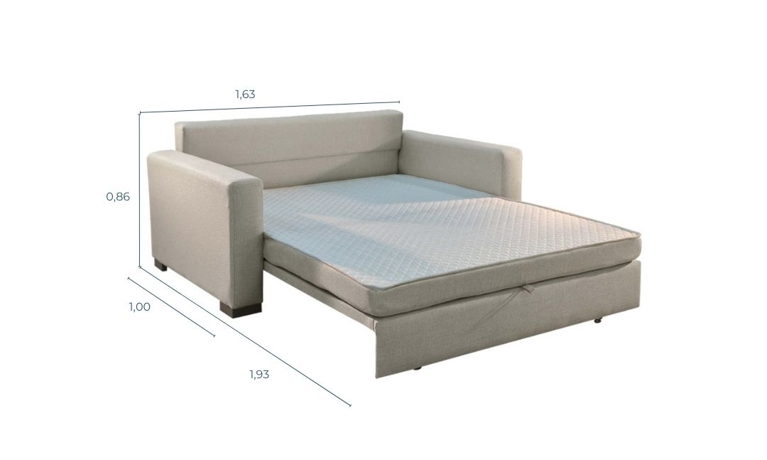 Rondomóveis - sofá cama 508 - sofá cama -medida